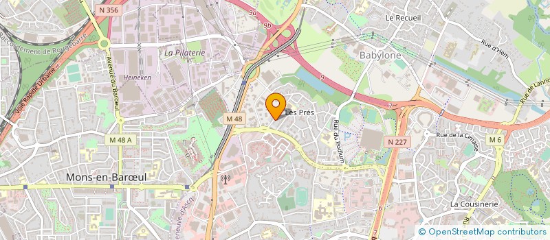 localisation de l'entreprise SARL JM ROUSSEAUX à VILLENEUVE-D'ASCQ