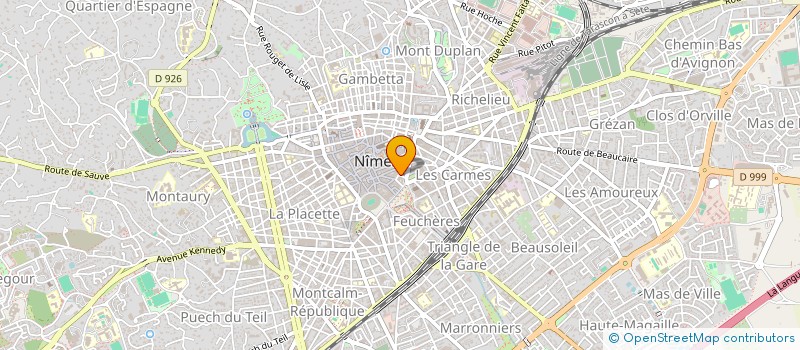 localisation de l'entreprise SARL JM2D à NIMES
