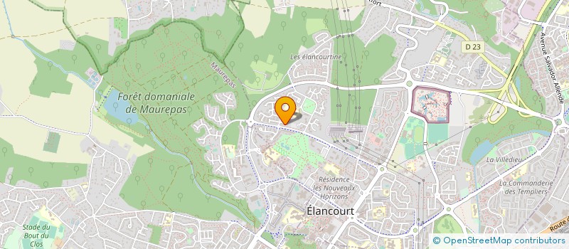 localisation de l'entreprise SARL JMF DECO à ELANCOURT