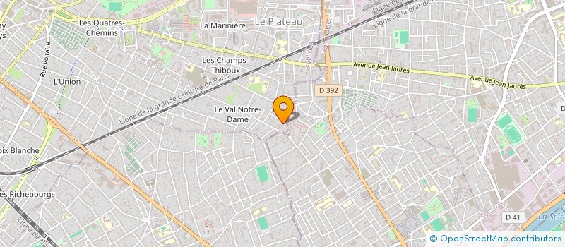 localisation de l'entreprise SARL JMF TERRASSEMENT à SARTROUVILLE