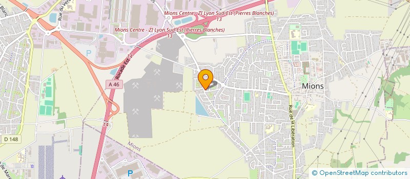 localisation de l'entreprise SARL JMG à MIONS