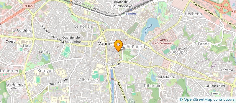 localisation de l'entreprise SARL JMJBT à VANNES