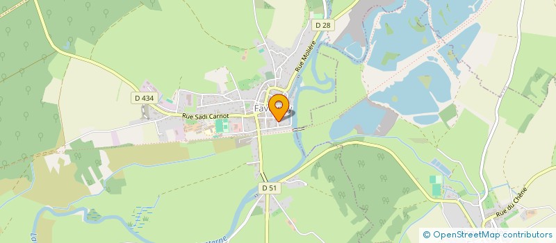 localisation de l'entreprise SARL JMP MENAGER à FAVERNEY