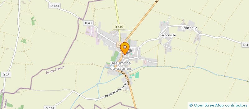 localisation de l'entreprise SARL JMS  BEAUMONT-DU-GATINAIS