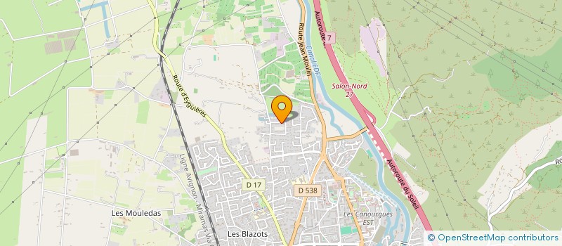 localisation de l'entreprise SARL JMS CONSULTING  SALON-DE-PROVENCE