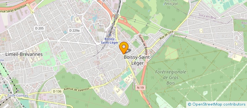 localisation de l'entreprise SARL JNM à BOISSY-SAINT-LEGER