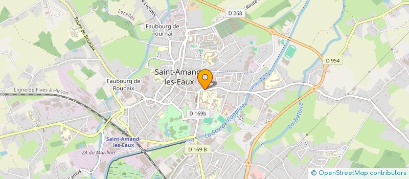 localisation de l'entreprise SARL JNM VIDEO à SAINT-AMAND-LES-EAUX