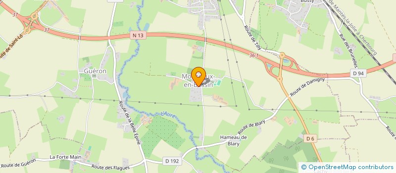 localisation de l'entreprise SARL JNP  MONCEAUX-EN-BESSIN