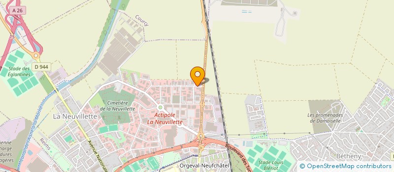 localisation de l'entreprise SARL JNPP  REIMS