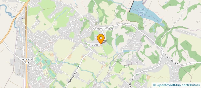 localisation de l'entreprise SARL JOANCHICOY  SERRES-CASTET