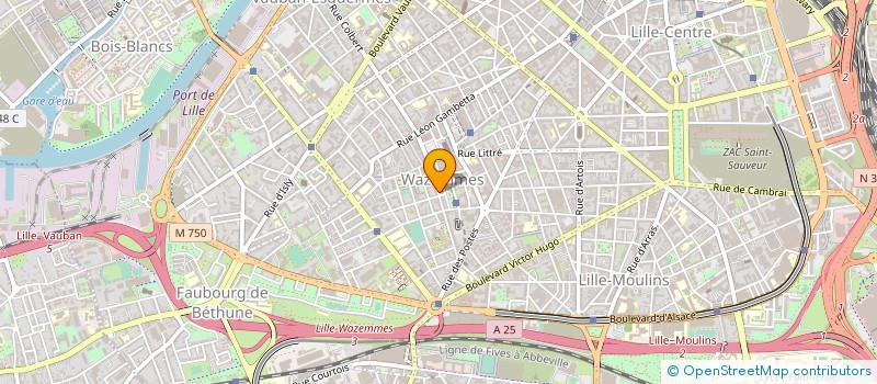 localisation de l'entreprise SARL JOB à LILLE