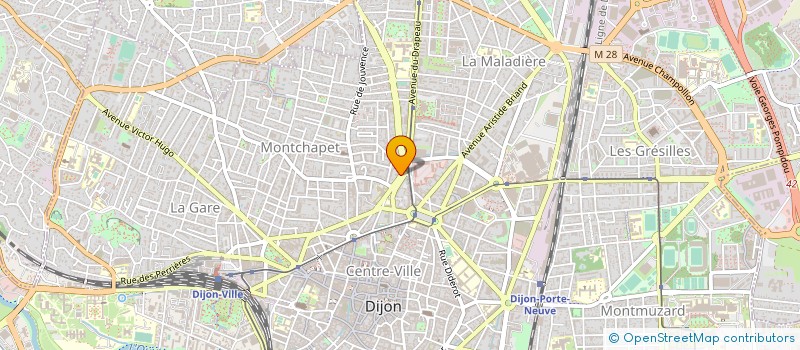 localisation de l'entreprise SARL JOBLON-MONGIN  DIJON