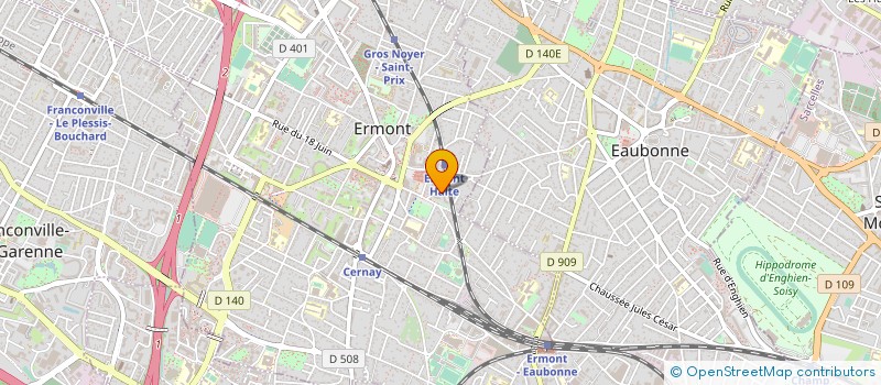 localisation de l'entreprise SARL JOCAR  ERMONT