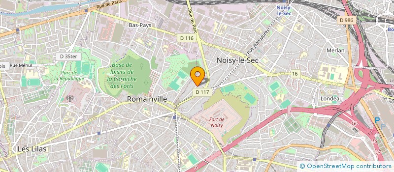 localisation de l'entreprise SARL JOCKER CLIMATISATION VENTILLATION CHAUFFAGE à NOISY-LE-SEC