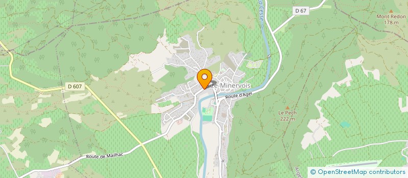 localisation de l'entreprise SARL JOCKEY CHAUSSURES à BIZE-MINERVOIS