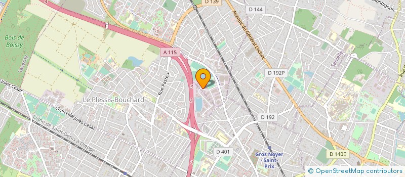 localisation de l'entreprise SARL JODEAU BOUCHERIE NORMANDE à SAINT-LEU-LA-FORET