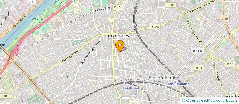 localisation de l'entreprise SARL JOE SIGNS à COLOMBES