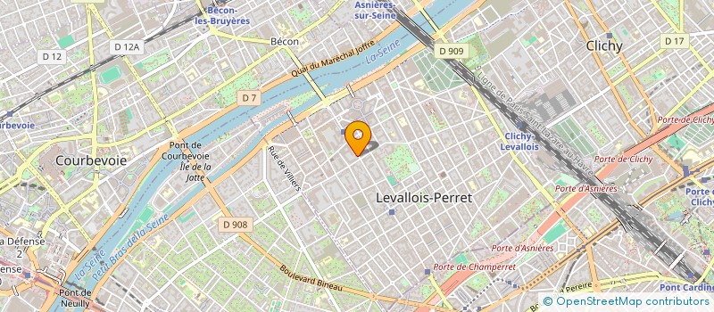 localisation de l'entreprise SARL JOEL à LEVALLOIS-PERRET