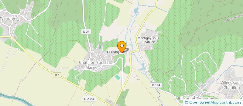 localisation de l'entreprise SARL JOEL MIMIN ET FILS  CHATILLON-SUR-MARNE