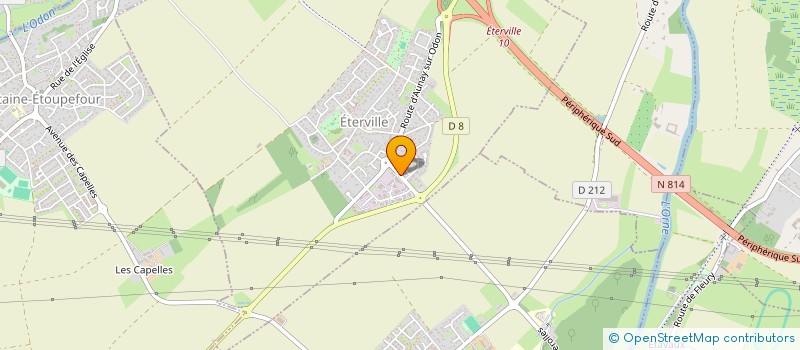 localisation de l'entreprise SARL JOEL SABINE  ETERVILLE