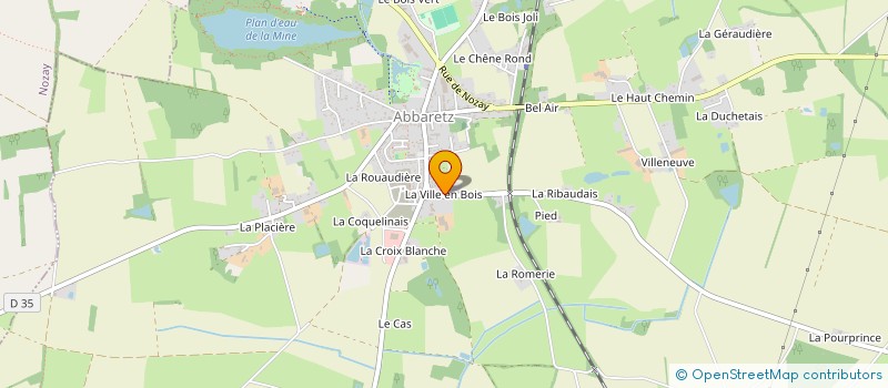 localisation de l'entreprise SARL JOEL TESSIER à ABBARETZ