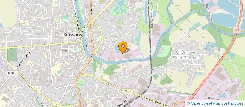 localisation de l'entreprise SARL JOEL VERSTRAETE DISTRIBUTION à SOISSONS