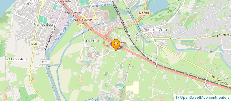 localisation de l'entreprise SARL JOFFROY  ARLES