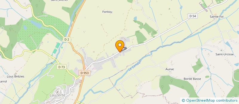 localisation de l'entreprise SARL JOFRE ENTREPRISE  LAUZERTE