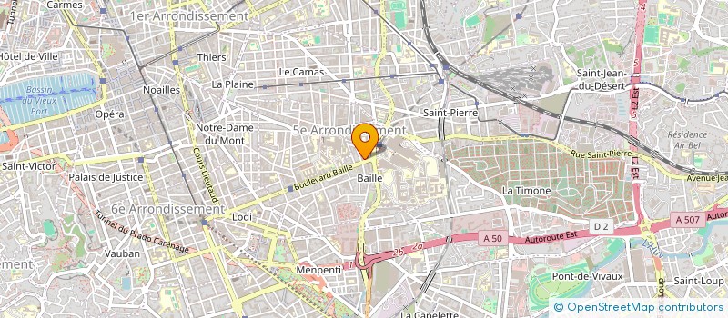localisation de l'entreprise SARL JOGUY BAR LE TERMINUS à MARSEILLE