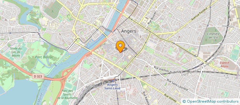 localisation de l'entreprise SARL JOISINCA à ANGERS