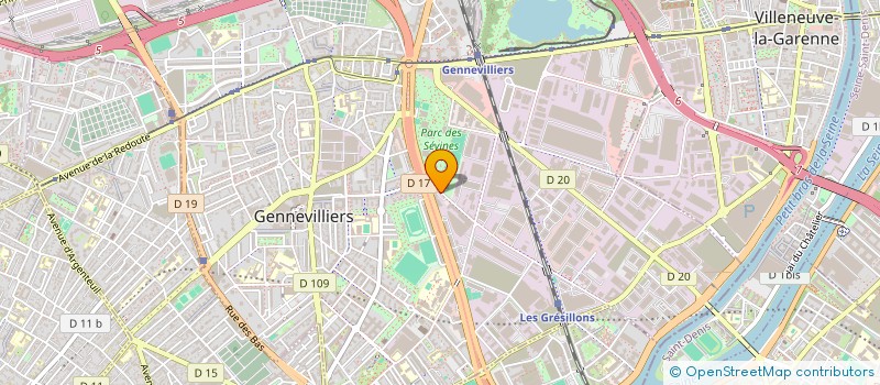 localisation de l'entreprise SARL JOLI'S à GENNEVILLIERS