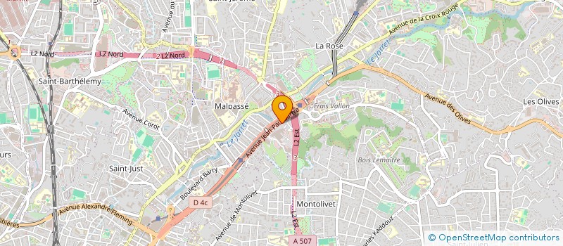 localisation de l'entreprise SARL JOLIETTE à MARSEILLE