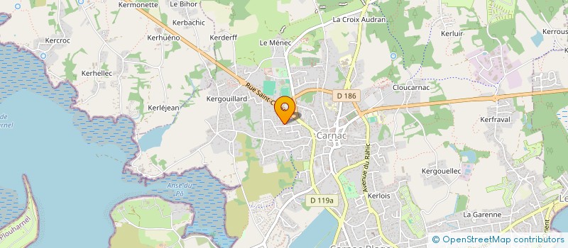 localisation de l'entreprise SARL JOLIMONT  CARNAC