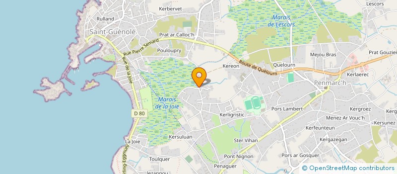 localisation de l'entreprise SARL JOLIVET à PENMARCH