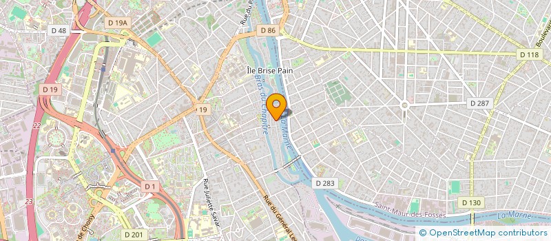 localisation de l'entreprise SARL JOLIVET ARCHITECTURE  CRETEIL