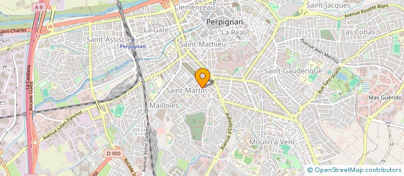 localisation de l'entreprise SARL JONATHAN NEPHTALI à PERPIGNAN