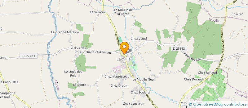 localisation de l'entreprise SARL JONZAC MOTOCULTURE à JONZAC