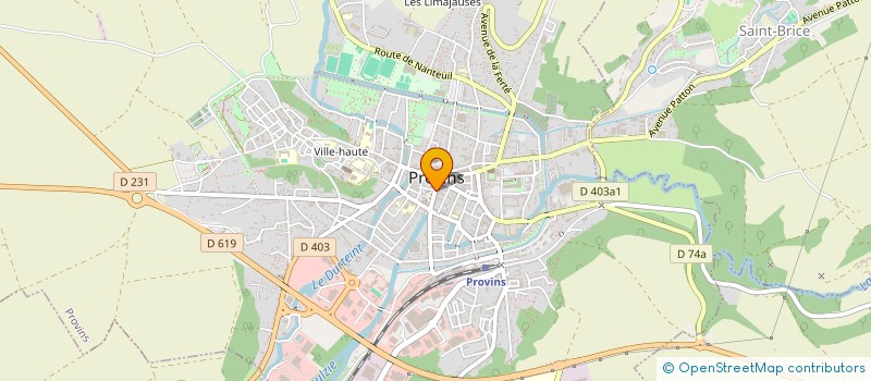 localisation de l'entreprise SARL JOSAL  PROVINS