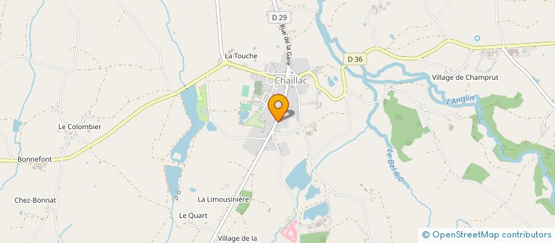 localisation de l'entreprise SARL JOSE-M à CHAILLAC