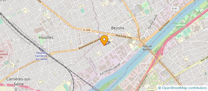 localisation de l'entreprise SARL JOSE RENOV à BEZONS