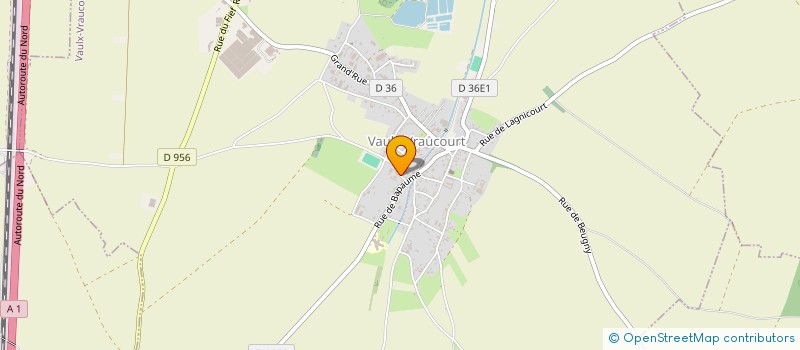 localisation de l'entreprise SARL JOSEFOWICZ SERRE à VAULX-VRAUCOURT