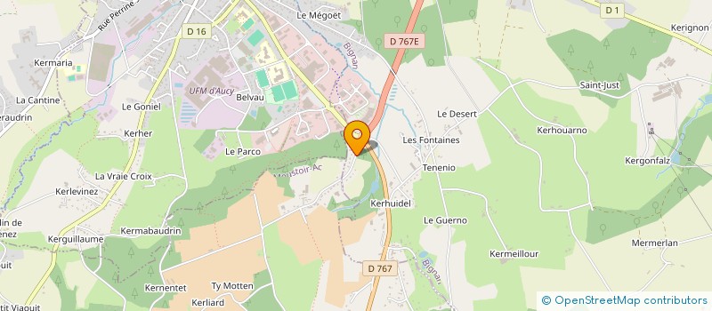 localisation de l'entreprise SARL JOSEPH LAHAYE à BIGNAN