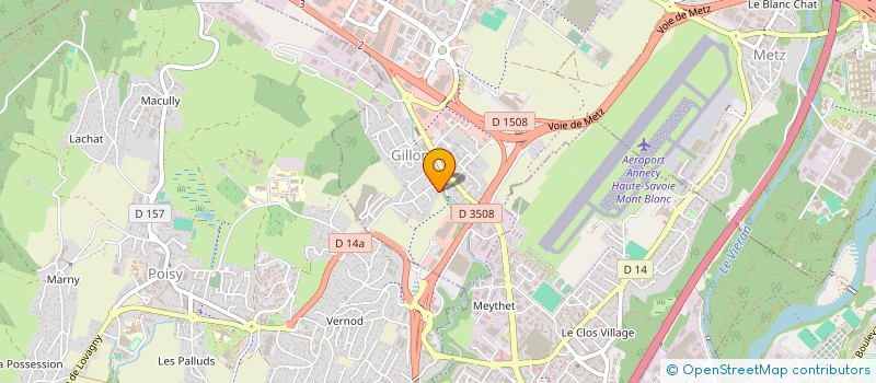 localisation de l'entreprise SARL JOSS à EPAGNY METZ-TESSY