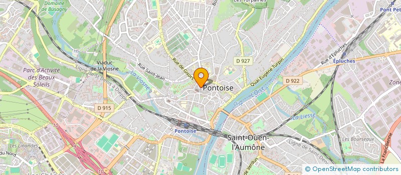 localisation de l'entreprise SARL JOSS MINCEUR à PONTOISE