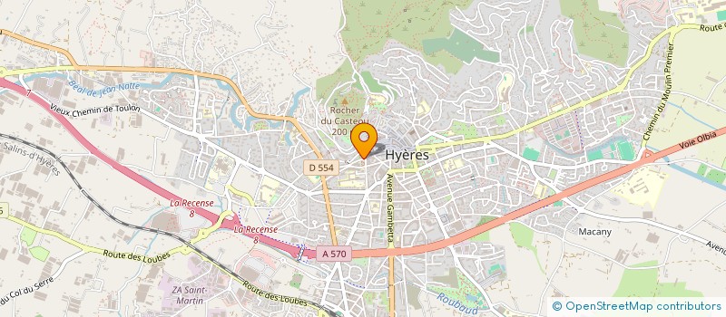 localisation de l'entreprise SARL JOSYPAT à HYERES