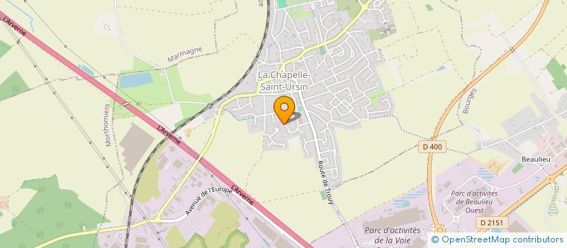 localisation de l'entreprise SARL JOUANNIN  LE SUBDRAY