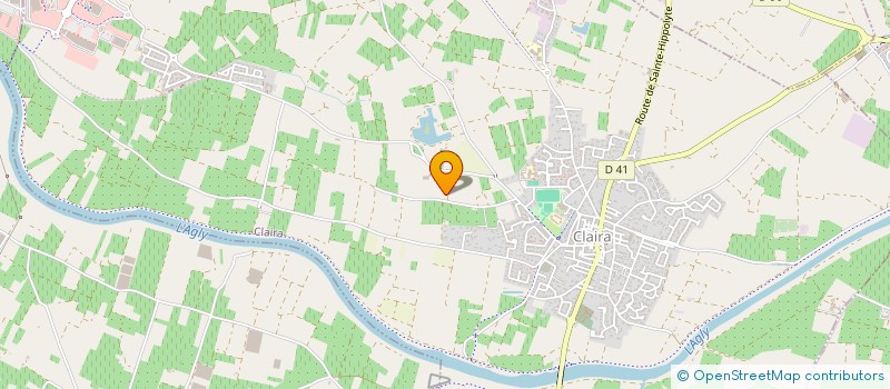 localisation de l'entreprise SARL JOUANOLE  CLAIRA