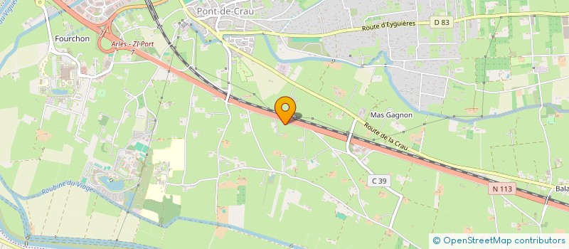 localisation de l'entreprise SARL JOUCLA à ARLES