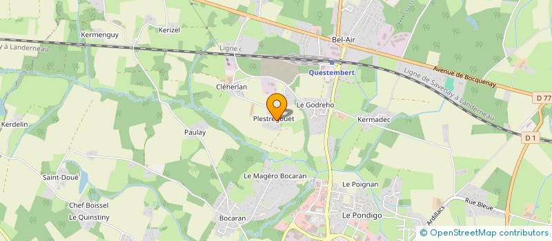 localisation de l'entreprise SARL JOUNEAUX GERARD à QUESTEMBERT
