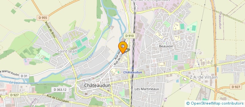 localisation de l'entreprise SARL JOURDAIN-CONSTRUCTION à CHATEAUDUN